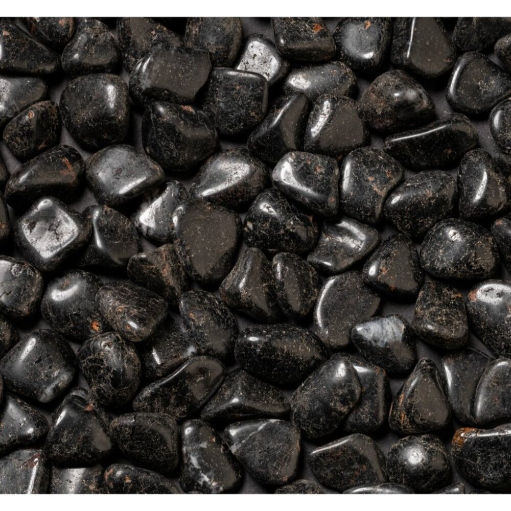 1 lb Tumbled Small Black Tourmaline Gemstone Stones Gem Jewelry Making Crystals